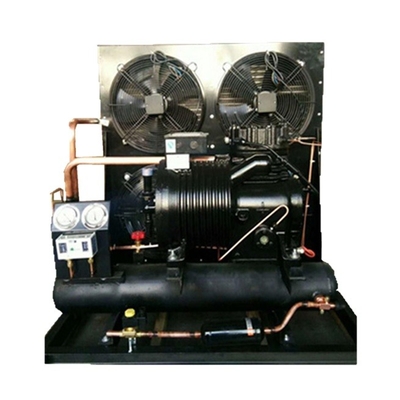 Air Cooled Refrigeration Parts 15HP Condensing Unit With Semi-Hermetic Compressor 4VS-1500